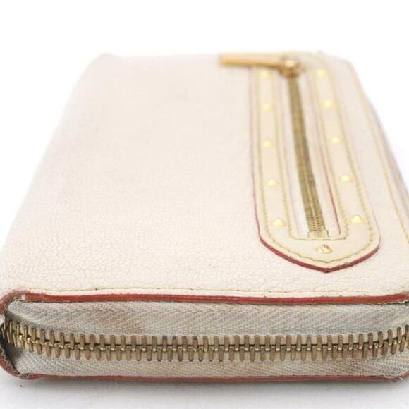LOUIS VUITTON Suhali Zippy Long Wallet Purse Ivory - Picture 3 of 12